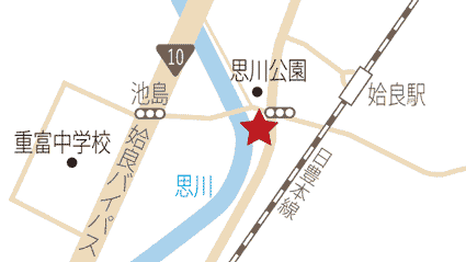 麺屋　河童の雫地図