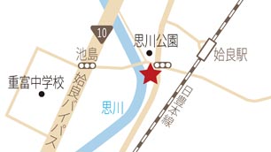 麺屋 河童の雫地図