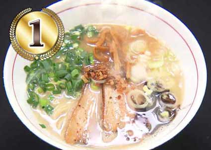 鹿児島らーめん　たけ家のラーメン
