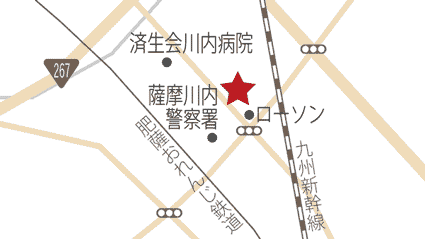 麺屋　めじろ地図
