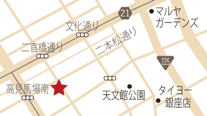 らぁめん専門 さだ地図