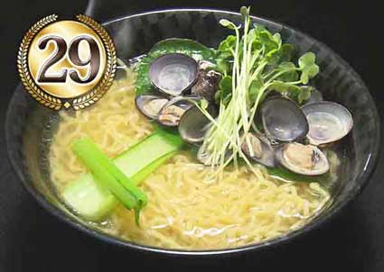 しじみラーメン　しじみ庵のラーメン