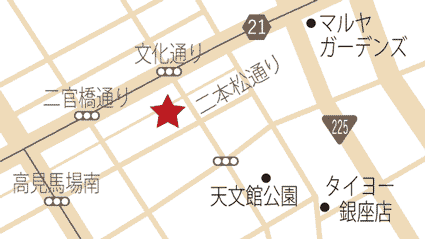 しじみラーメン　しじみ庵地図