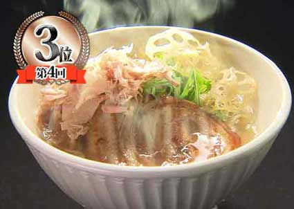 サカノウエユニークのラーメン