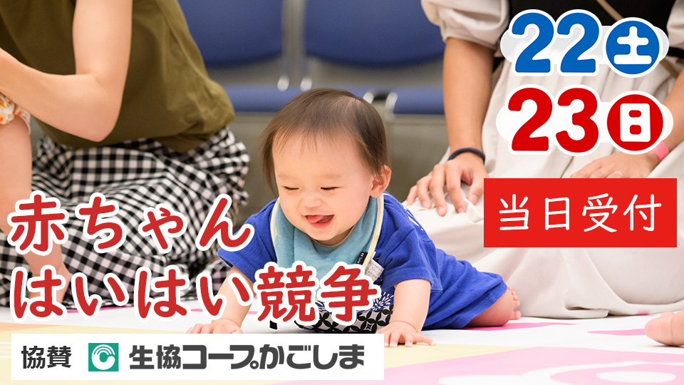 赤ちゃんはいはい競争