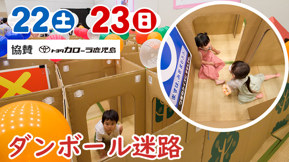 ダンボール迷路